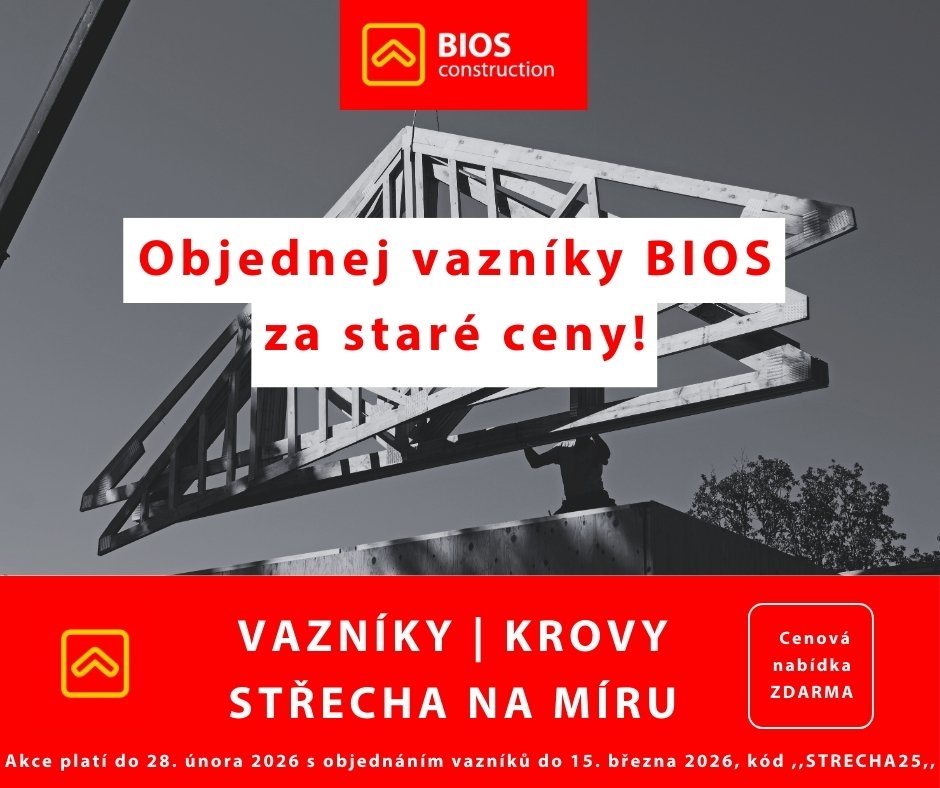 AKCE! Objednej vazníky BIOS za staré ceny!