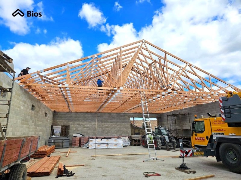 Vazníky hala Rovné